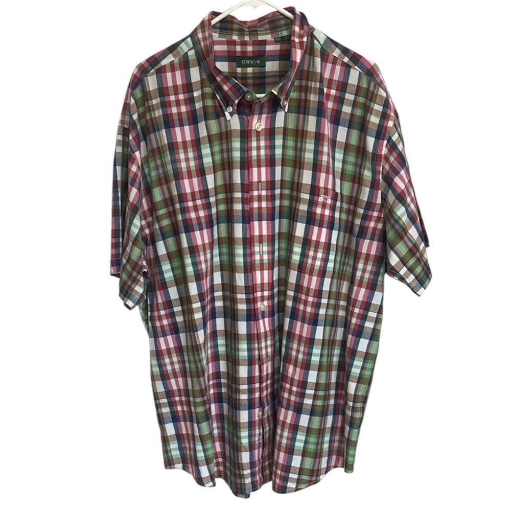 Orvis Vibrant Plaid Button-Down Shirt